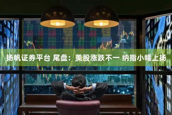 扬帆证券平台 尾盘：美股涨跌不一 纳指小幅上扬